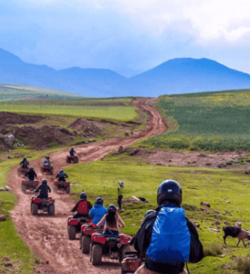 Cuatrimotos ATV por Maras Moray 1/2 dia